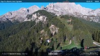 Archived image Webcam Top station of the Pian Pecei-Pra Martin chair lift 07:00