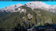 Archiv Foto Webcam Bergstation des Sesselliftes Pian Pecei-Pra Martin 07:00