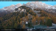 Archived image Webcam Top station of the Pian Pecei-Pra Martin chair lift 06:00