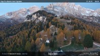 Archived image Webcam Top station of the Pian Pecei-Pra Martin chair lift 06:00