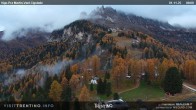 Archiv Foto Webcam Bergstation des Sesselliftes Pian Pecei-Pra Martin 07:00