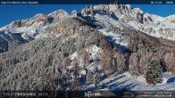 Archiv Foto Webcam Bergstation des Sesselliftes Pian Pecei-Pra Martin 07:00