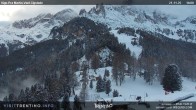 Archiv Foto Webcam Bergstation des Sesselliftes Pian Pecei-Pra Martin 15:00