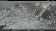 Archived image Webcam Val di Fiemme: Rifugio Pass Feudo 13:00