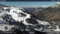 Archiv Foto Webcam Val di Fiemme Agnello 04:00