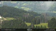 Archiv Foto Webcam Val di Fiemme Lagorai 17:00