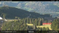 Archiv Foto Webcam Val di Fiemme Lagorai 17:00