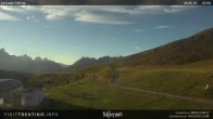 Archiv Foto Webcam Gondelbahn Ronchi-Valbona, Skigebiet Alpe Lusia 07:00