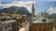 Archiv Foto Webcam Corso Italia - Cortina d'Ampezzo 11:00