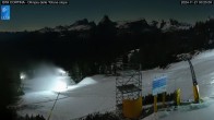 Archiv Foto Webcam Duca d&#39;Aosta in Cortina 23:00