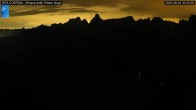 Archiv Foto Webcam Duca d&#39;Aosta in Cortina 23:00