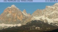 Archiv Foto Webcam Tofana di Rozes (3.225 m) 07:00