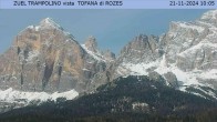 Archiv Foto Webcam Tofana di Rozes (3.225 m) 09:00