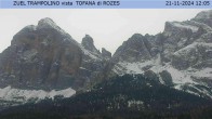 Archiv Foto Webcam Tofana di Rozes (3.225 m) 11:00