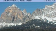 Archiv Foto Webcam Tofana di Rozes (3.225 m) 09:00