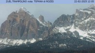 Archiv Foto Webcam Tofana di Rozes (3.225 m) 11:00