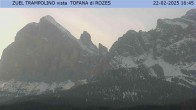 Archiv Foto Webcam Tofana di Rozes (3.225 m) 17:00