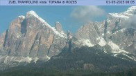 Archiv Foto Webcam Tofana di Rozes (3.225 m) 07:00