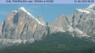 Archiv Foto Webcam Tofana di Rozes (3.225 m) 07:00