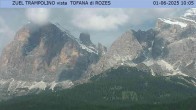 Archiv Foto Webcam Tofana di Rozes (3.225 m) 09:00