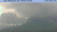 Archiv Foto Webcam Tofana di Rozes (3.225 m) 15:00