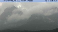 Archiv Foto Webcam Tofana di Rozes (3.225 m) 17:00