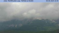 Archiv Foto Webcam Tofana di Rozes (3.225 m) 09:00