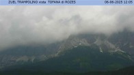 Archiv Foto Webcam Tofana di Rozes (3.225 m) 11:00