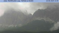 Archiv Foto Webcam Tofana di Rozes (3.225 m) 13:00