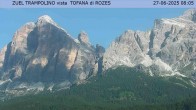 Archiv Foto Webcam Tofana di Rozes (3.225 m) 07:00