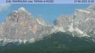 Archiv Foto Webcam Tofana di Rozes (3.225 m) 09:00