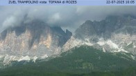 Archiv Foto Webcam Tofana di Rozes (3.225 m) 09:00