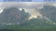 Archiv Foto Webcam Tofana di Rozes (3.225 m) 11:00