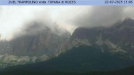 Archiv Foto Webcam Tofana di Rozes (3.225 m) 15:00