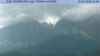 Archiv Foto Webcam Tofana di Rozes (3.225 m) 17:00