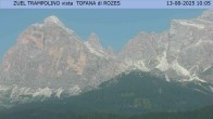 Archiv Foto Webcam Tofana di Rozes (3.225 m) 09:00