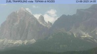 Archiv Foto Webcam Tofana di Rozes (3.225 m) 13:00