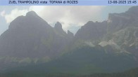 Archiv Foto Webcam Tofana di Rozes (3.225 m) 15:00