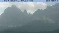 Archiv Foto Webcam Tofana di Rozes (3.225 m) 17:00