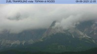 Archiv Foto Webcam Tofana di Rozes (3.225 m) 09:00