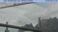 Archiv Foto Webcam Tofana di Rozes (3.225 m) 15:00