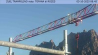 Archiv Foto Webcam Tofana di Rozes (3.225 m) 08:00