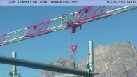 Archiv Foto Webcam Tofana di Rozes (3.225 m) 13:00