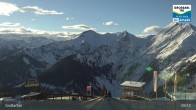 Archived image Webcam Großarl - Kreuzkogel Top Station 08:00