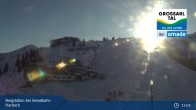 Archived image Webcam Großarl - Bergstation 6er Sesselbahn Harbach 14:00