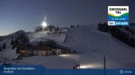 Archived image Webcam Großarl - Bergstation 6er Sesselbahn Harbach 06:00