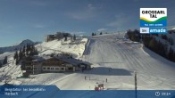 Archived image Webcam Großarl - Bergstation 6er Sesselbahn Harbach 08:00