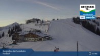 Archived image Webcam Großarl - Bergstation 6er Sesselbahn Harbach 07:00