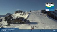 Archived image Webcam Großarl - Bergstation 6er Sesselbahn Harbach 08:00