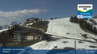 Archived image Webcam Großarl - Bergstation 6er Sesselbahn Harbach 08:00